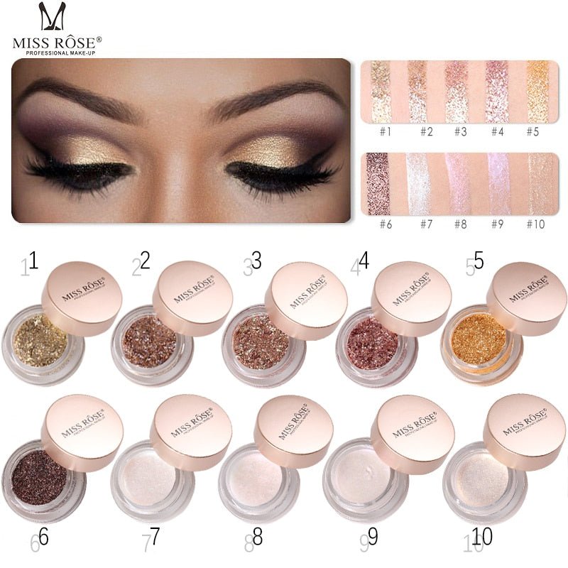 Miss Rose Diamond Glitter Eyeshadow
