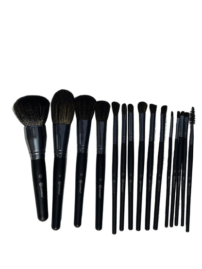 BH Lavish Elegance 15 Piece Brush Set With Cosmetic Bag