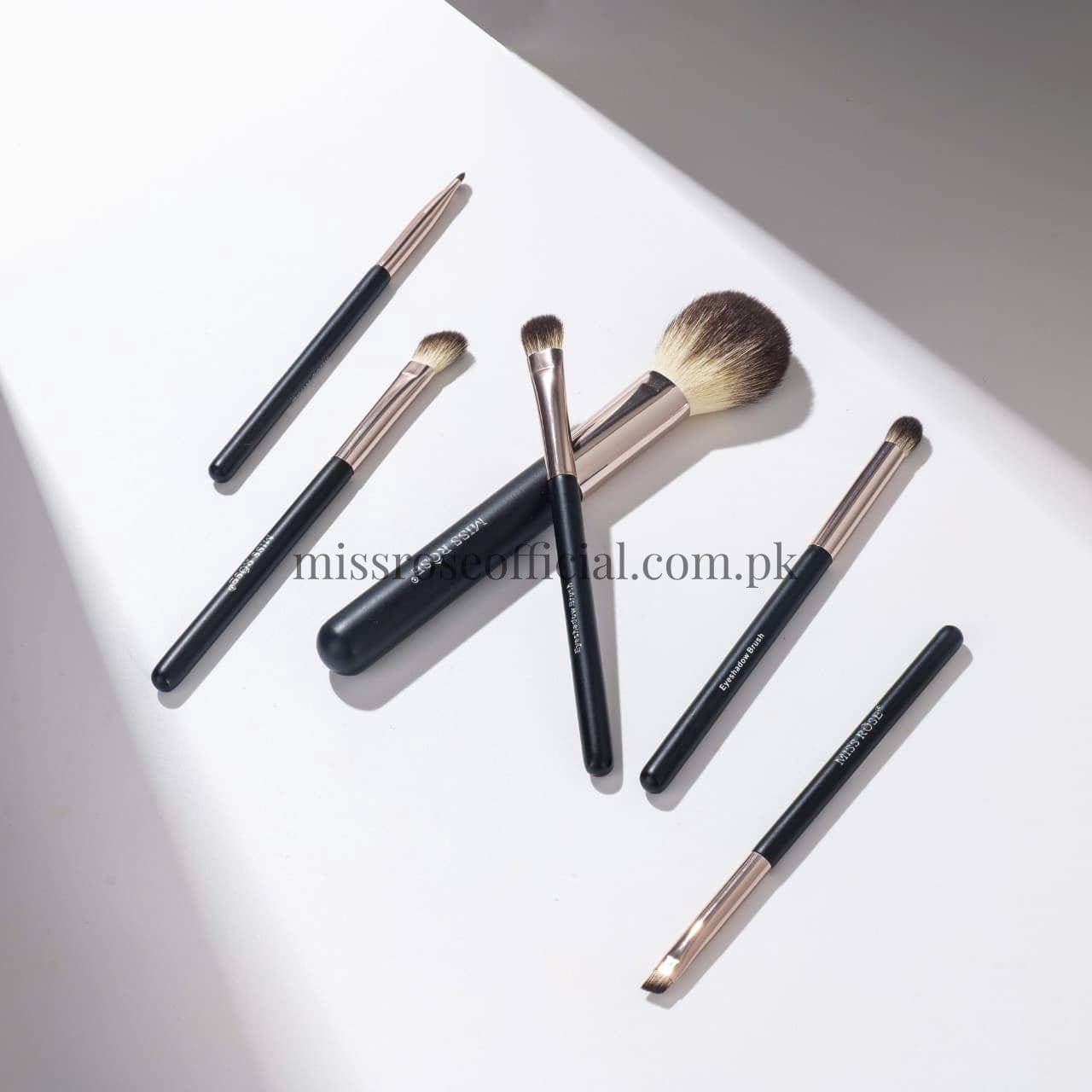 Miss Rose 6 Piece Marble Makeup Brush set