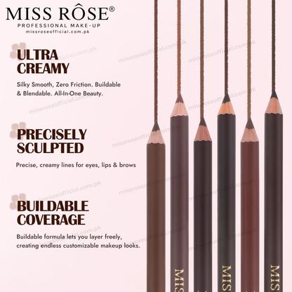 MISS ROSE® All-In-One Eyeliner / Eyebrow Pencil