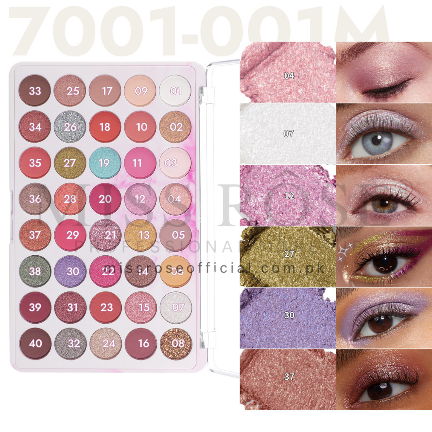 VAN GOGH 40 Color Eyeshadow Palette