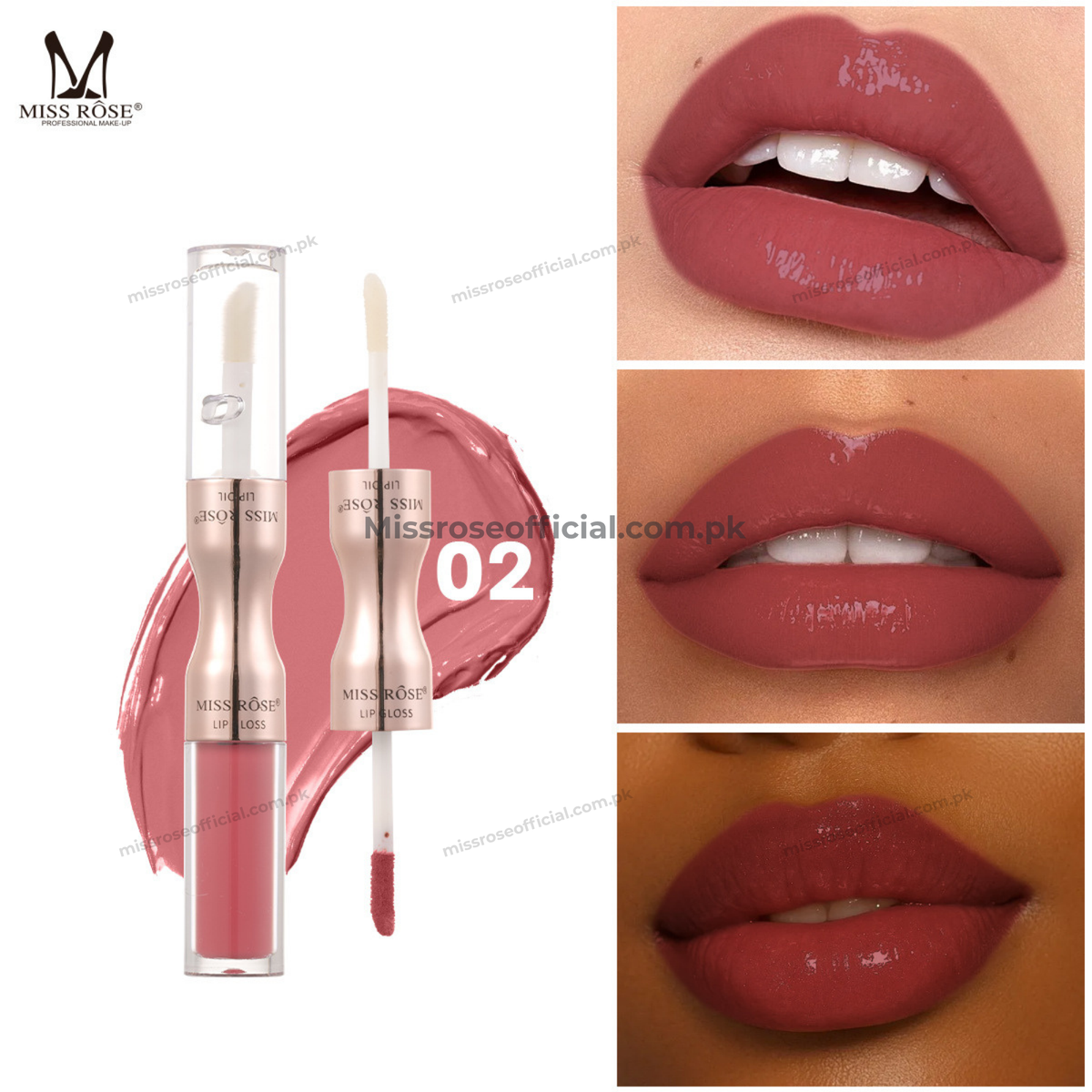 Lip Gloss & Lip Oil 2-in-1