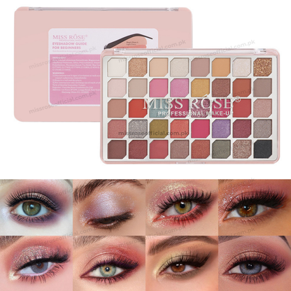 MISS RÔSE® 40-Color Eyeshadow Palette