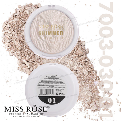 MISS RÔSE® New 3D Shimmer Highlighter (Panther)