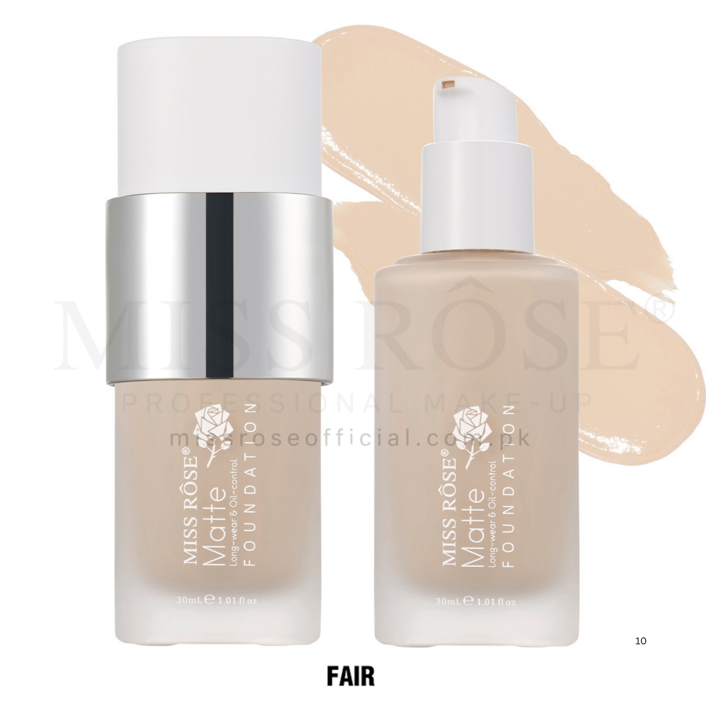 Matte Foundation Long Wear & Oil Control