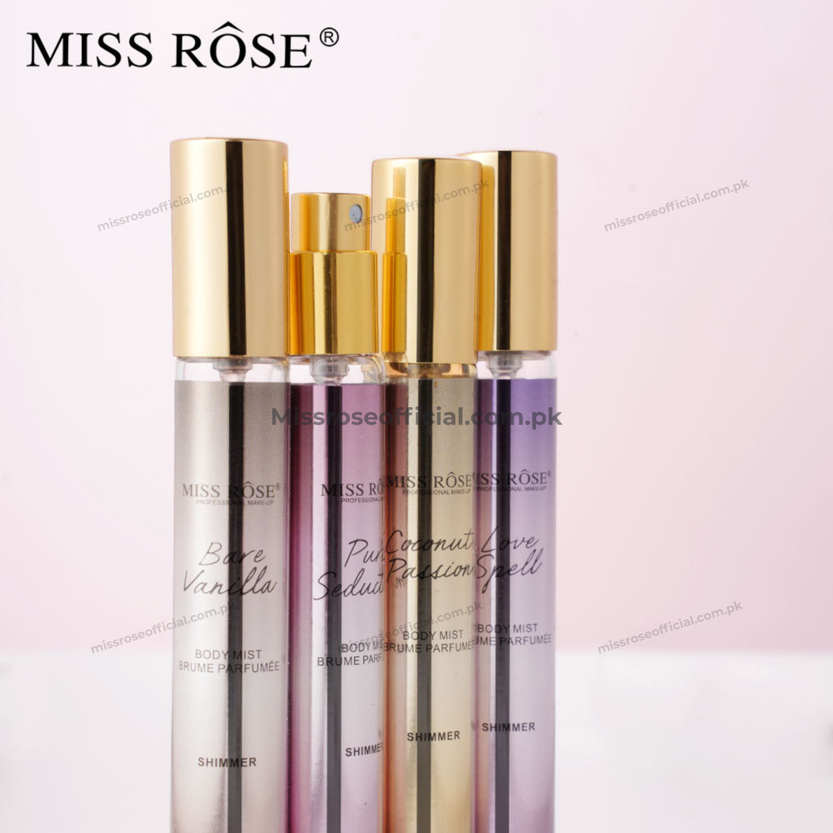 MISS RÔSE® Shimmer Body Mist