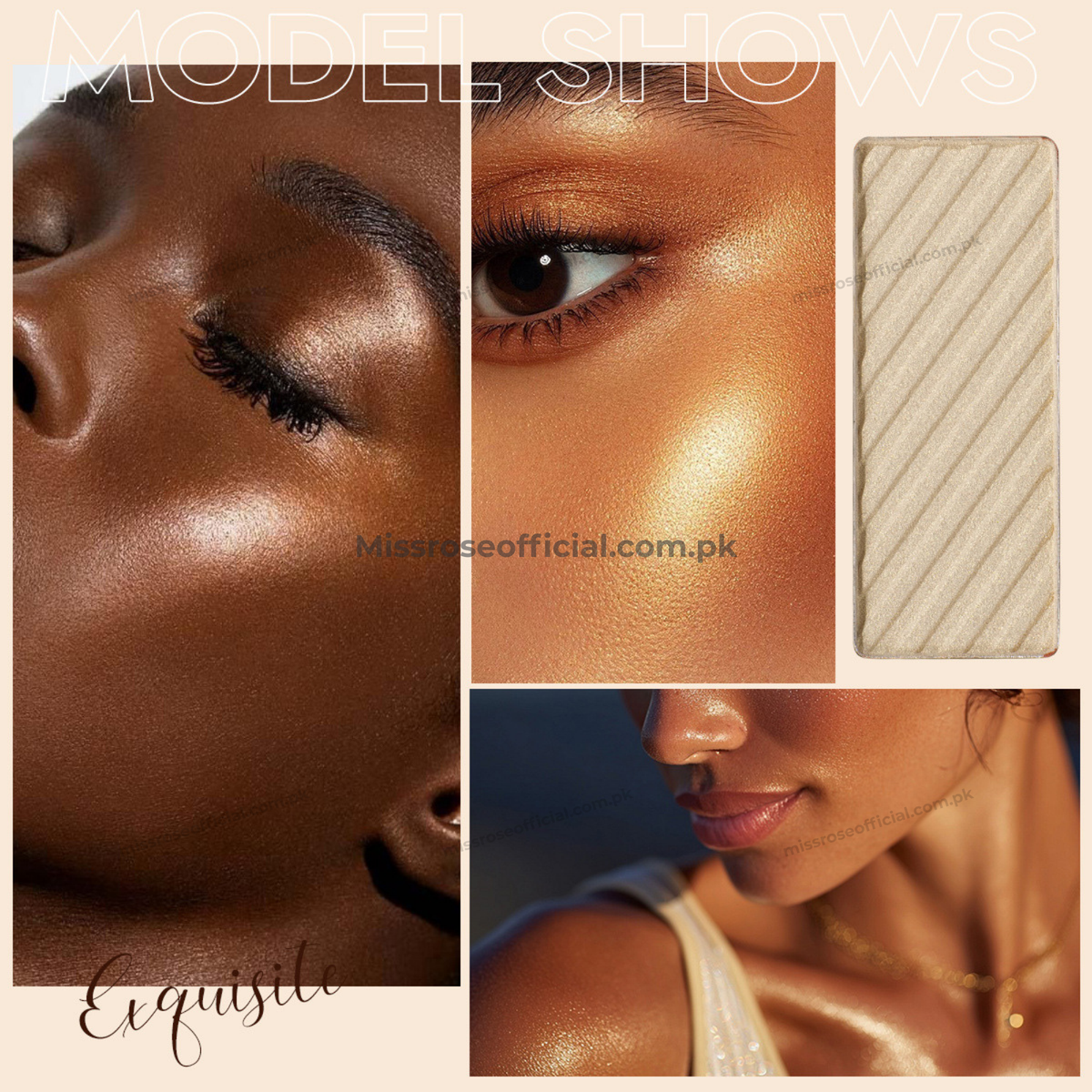 MISS RÔSE® 4 Color Bronze & Highlight Kit