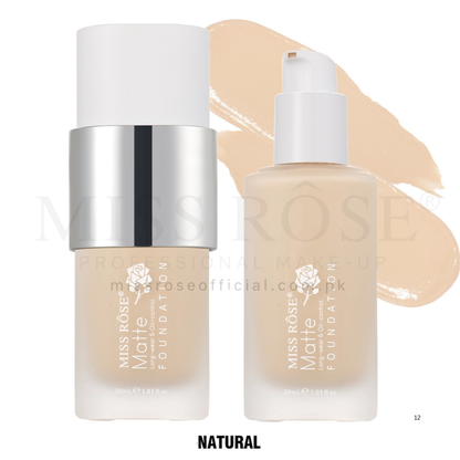 Matte Foundation Long Wear & Oil Control