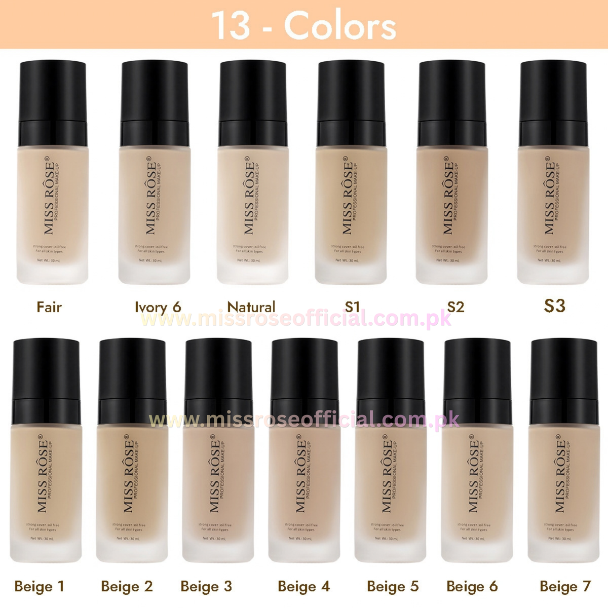 Foundation for All Skin Type