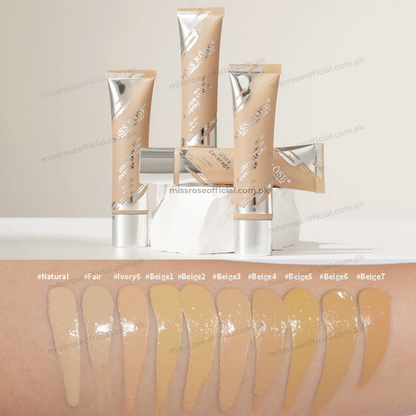 MISS RÔSE® Ultra Strong Coverage Liquid Foundation