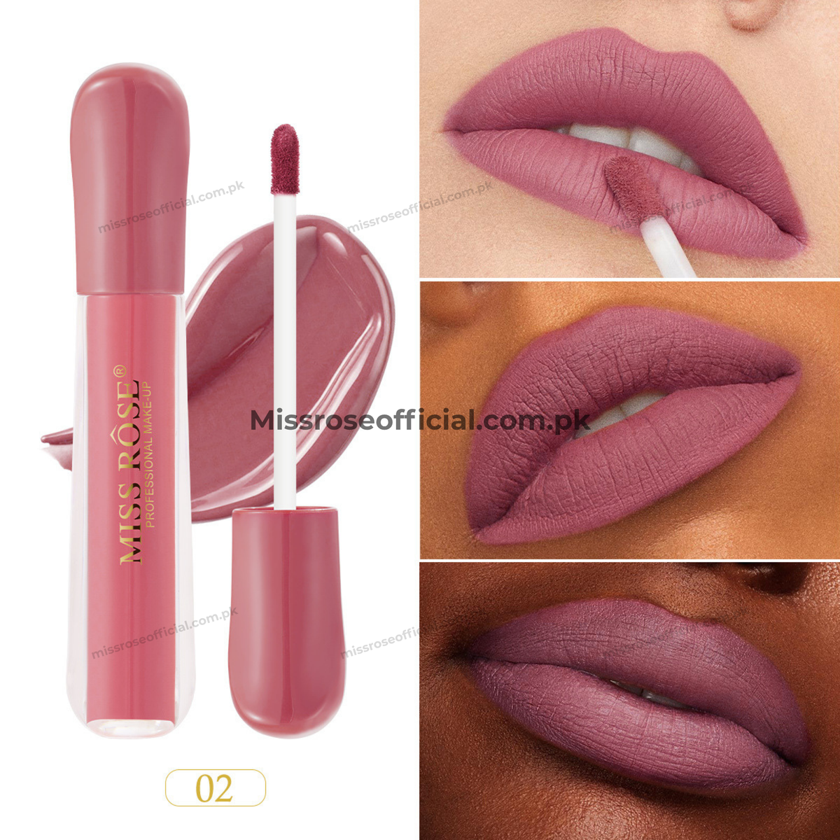 MISS RÔSE® Velvet Blur Lip Glos