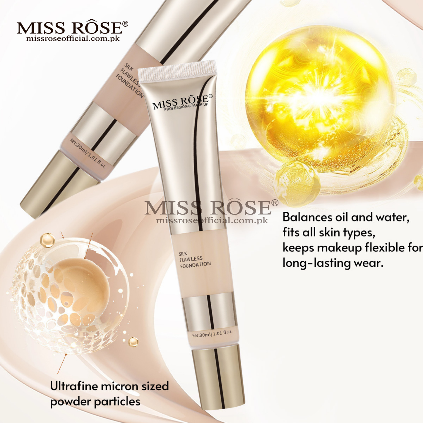 Miss Rose Silk Flawless Foundation