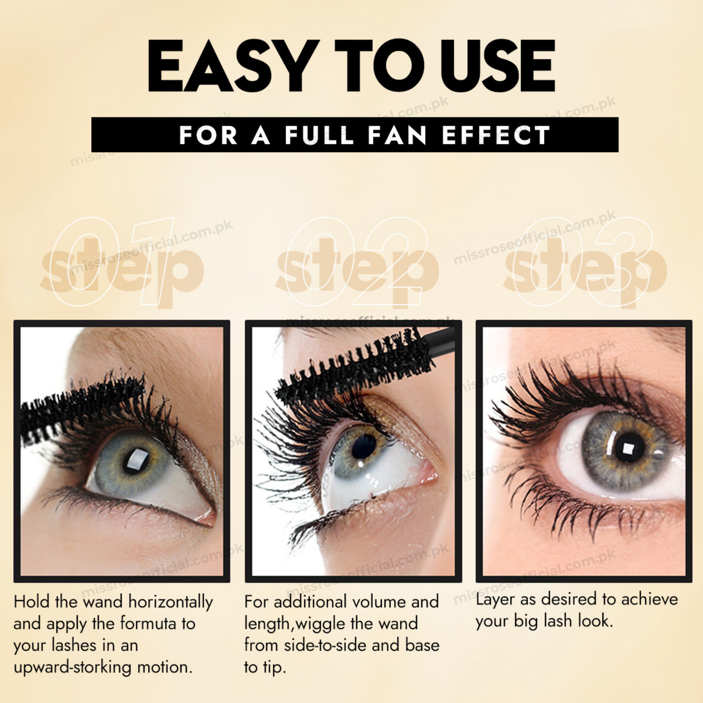 MISS RÔSE® Panther Mascara