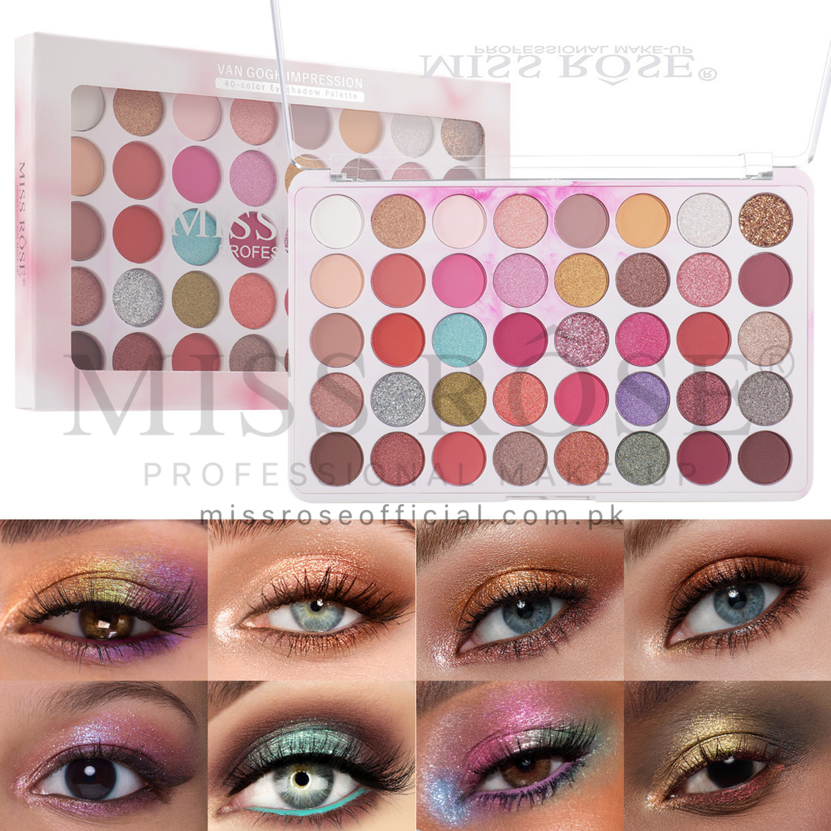 VAN GOGH 40 Color Eyeshadow Palette