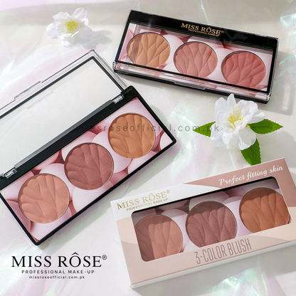 Miss Rose® 3 Color Blush