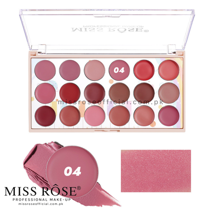 Miss Rose 18 Color Lipstick Kit (NEW)