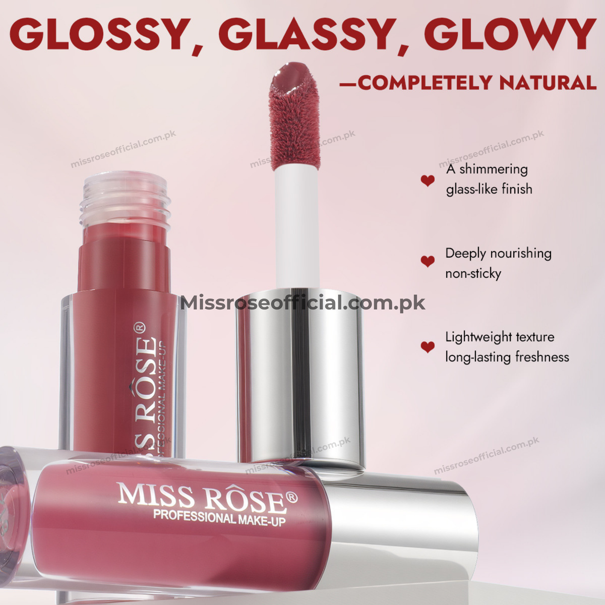 MISS RÔSE® Gloss Embrace Moisturizing Lip Comfort Essential Serum