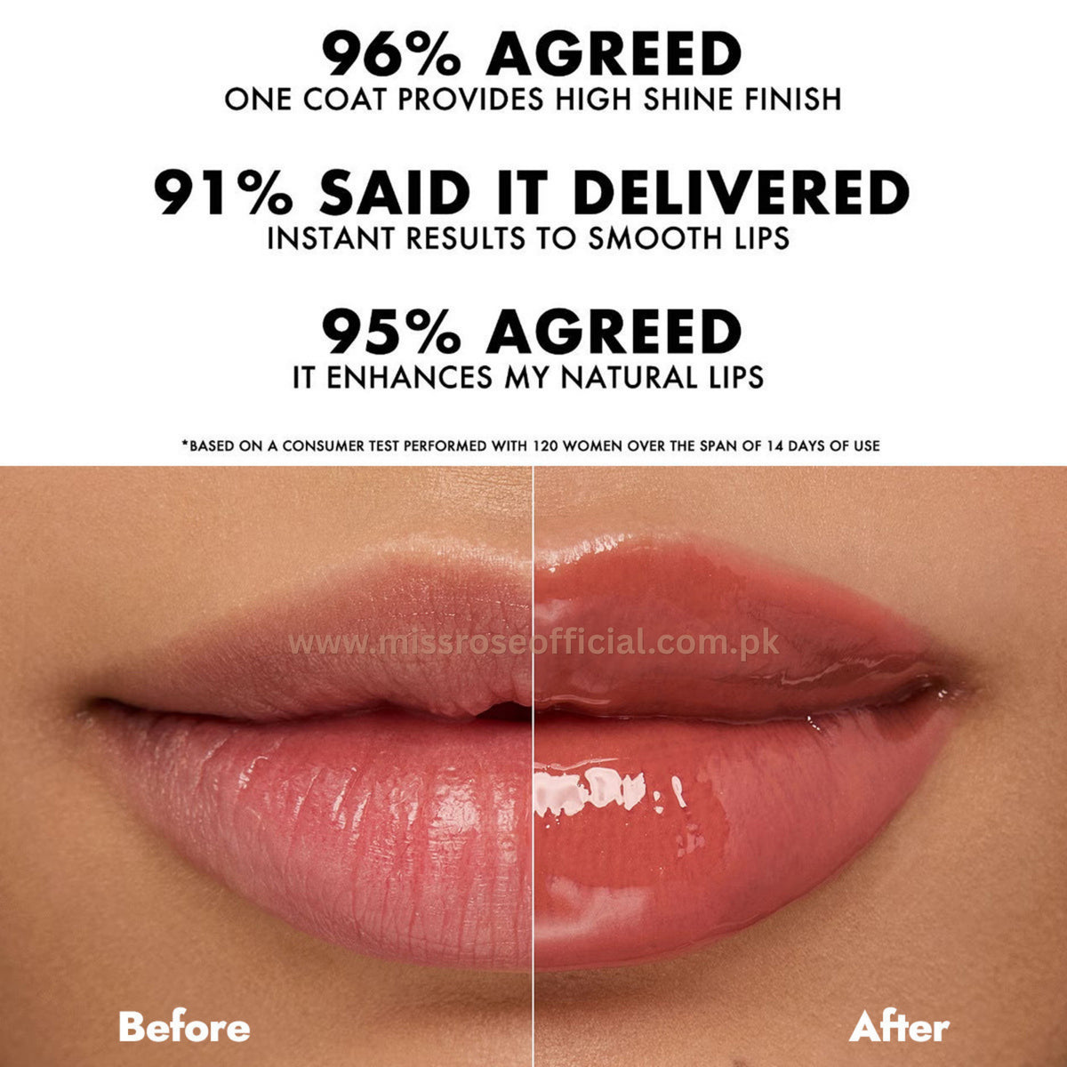 Silver Cupid's Arrow Full Moisturising Lip Gloss