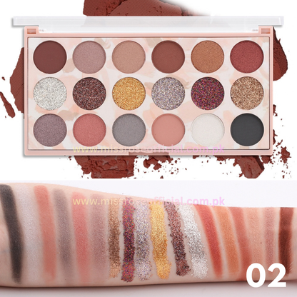 Eyeshadow & Glitter Palette 18 Colors