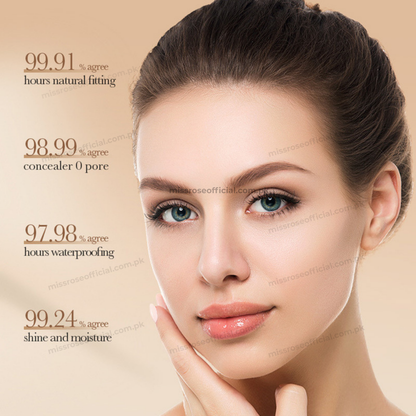 MISS RÔSE® Ultra Strong Coverage Liquid Foundation