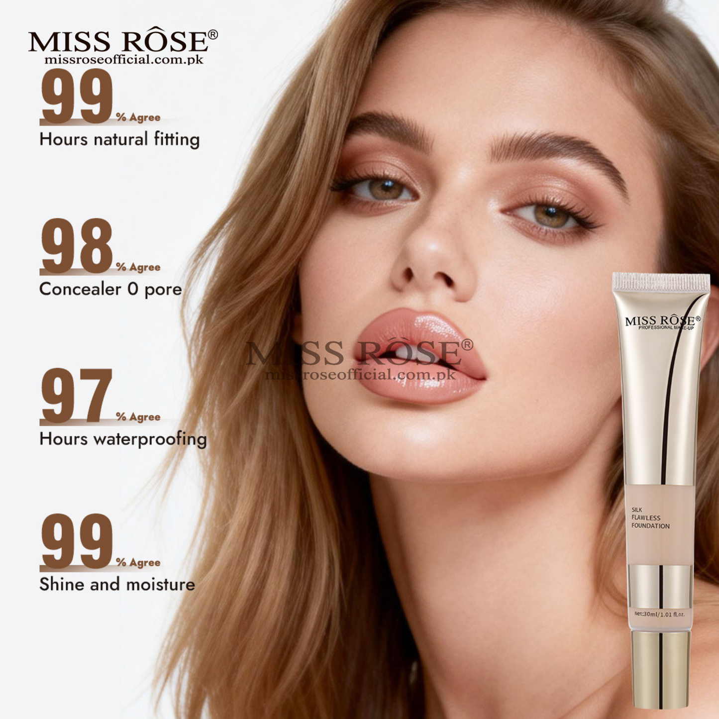 Miss Rose Silk Flawless Foundation