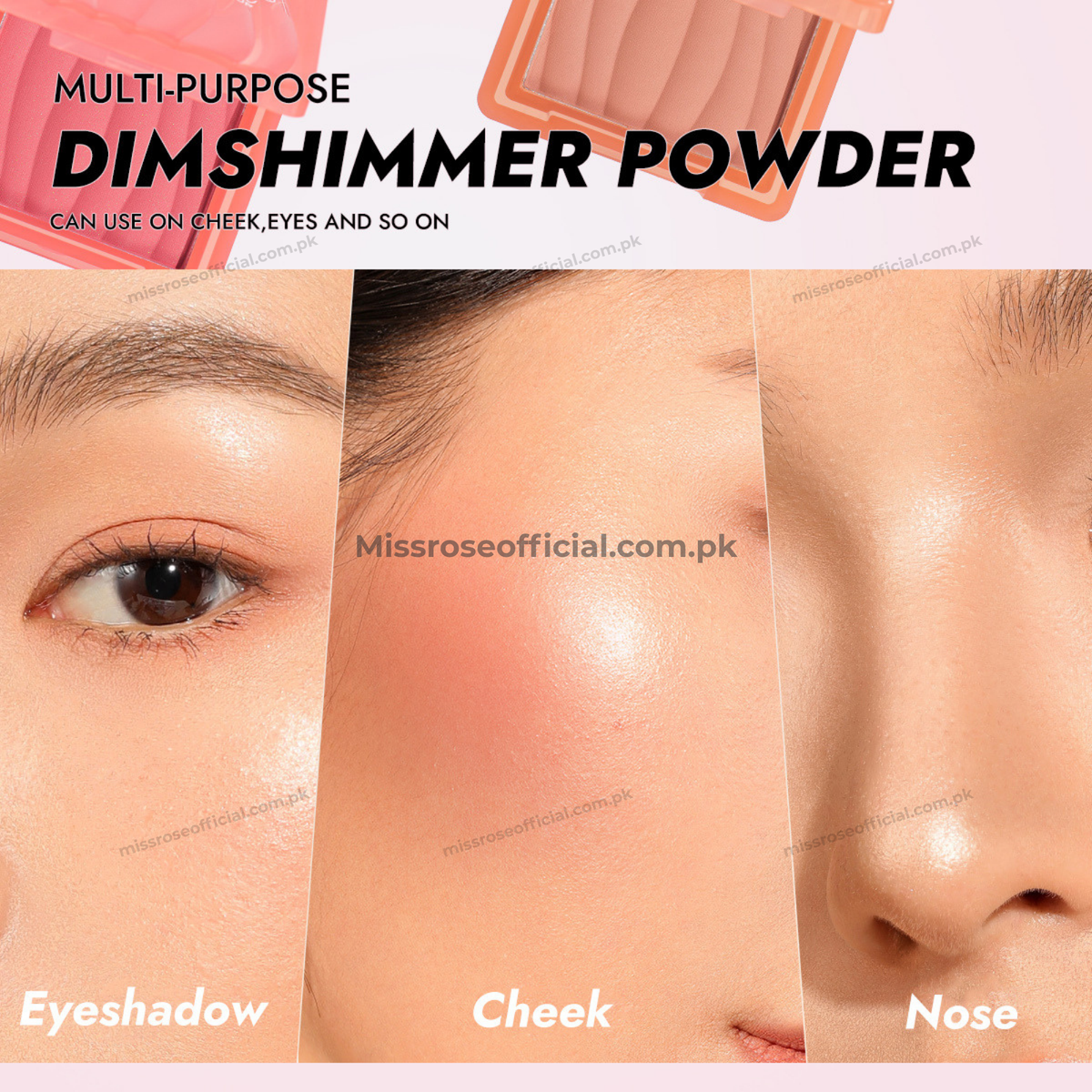 MISS RÔSE® Blusher – Buildable Powder Blush