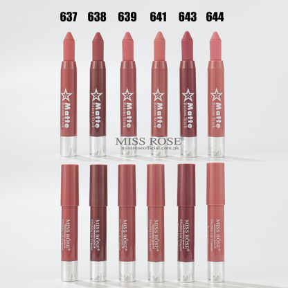 MISS RÔSE® Matte Lip Batom Stick