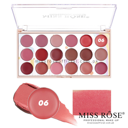 Miss Rose 18 Color Lipstick Kit (NEW)