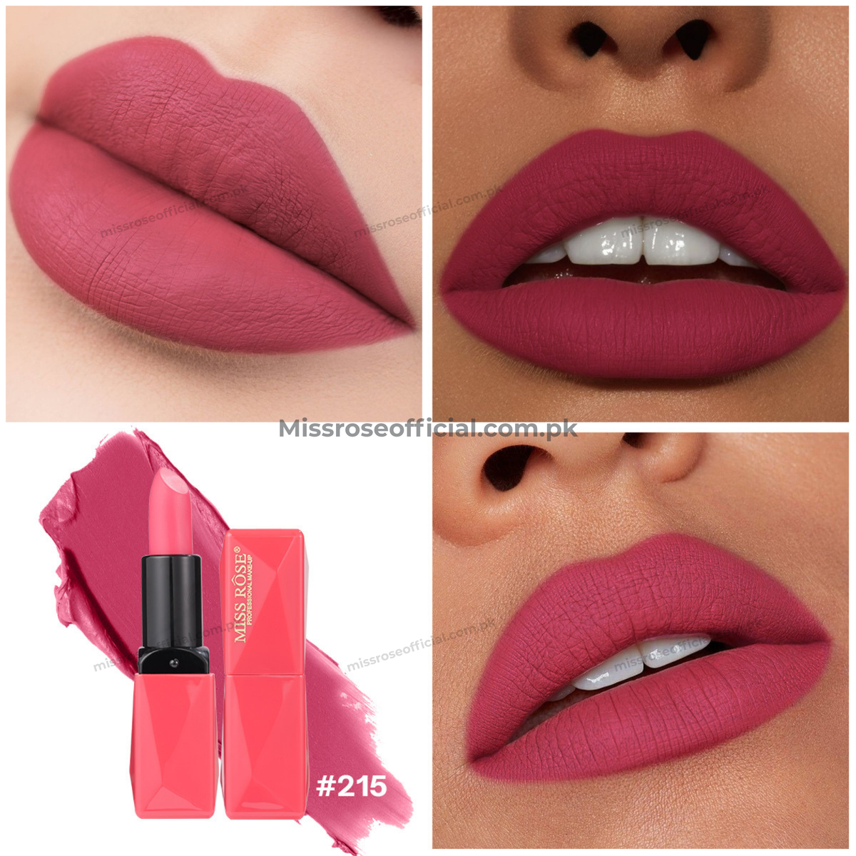 Miss Rose Matte Double Arcuate Lipstick