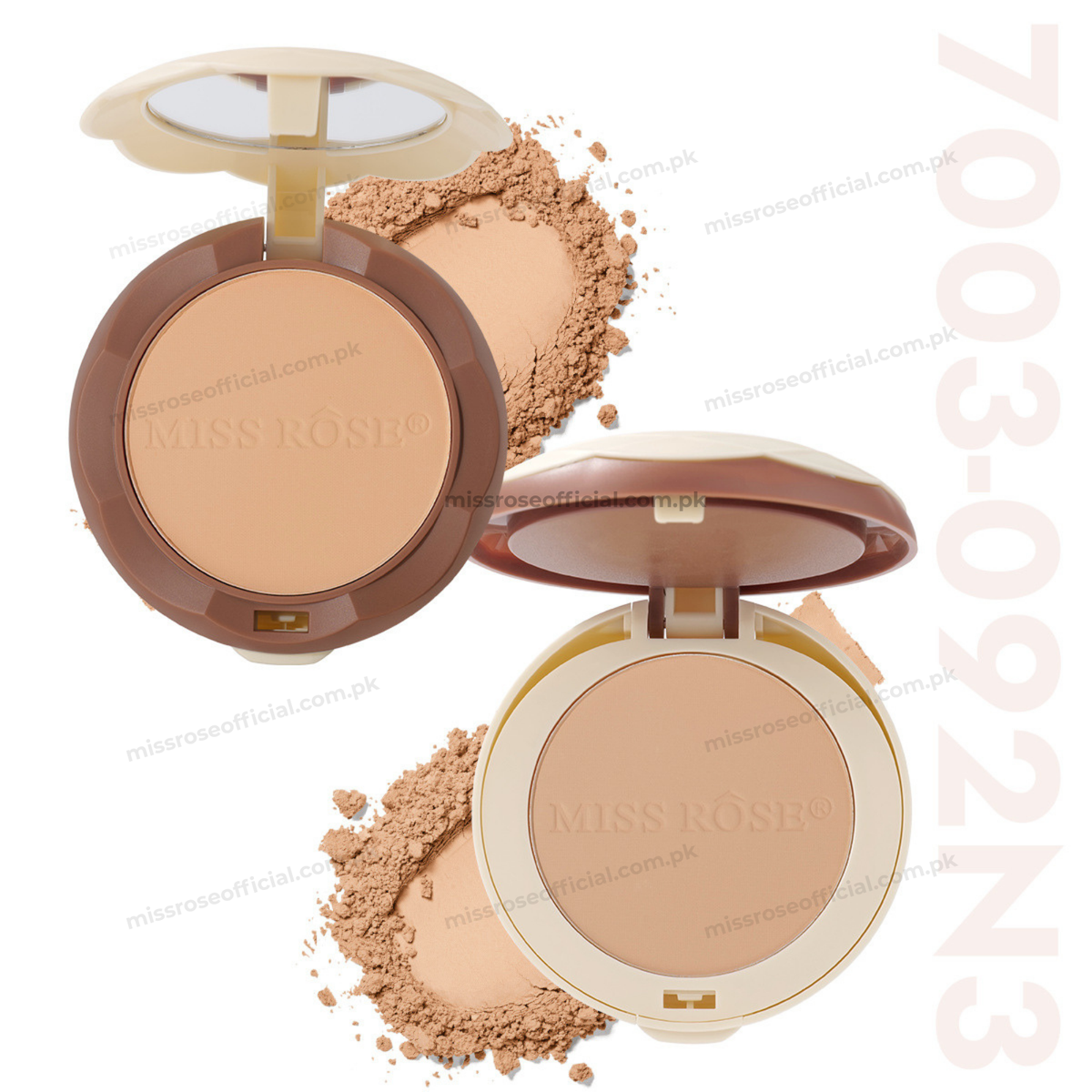 Miss Rose Oil Control Flawless Compact powder