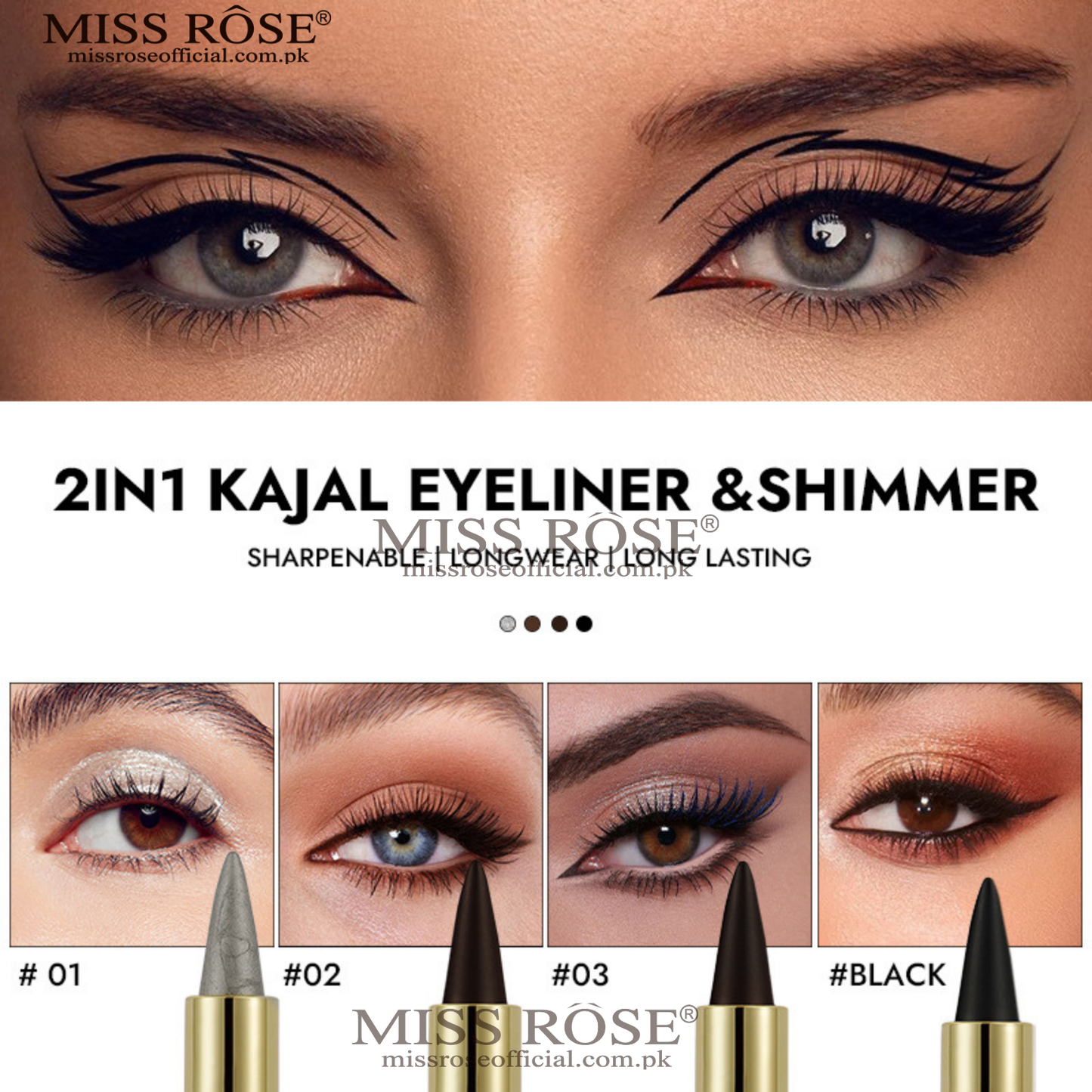 Miss Rose Eye Enhancing Kajal
