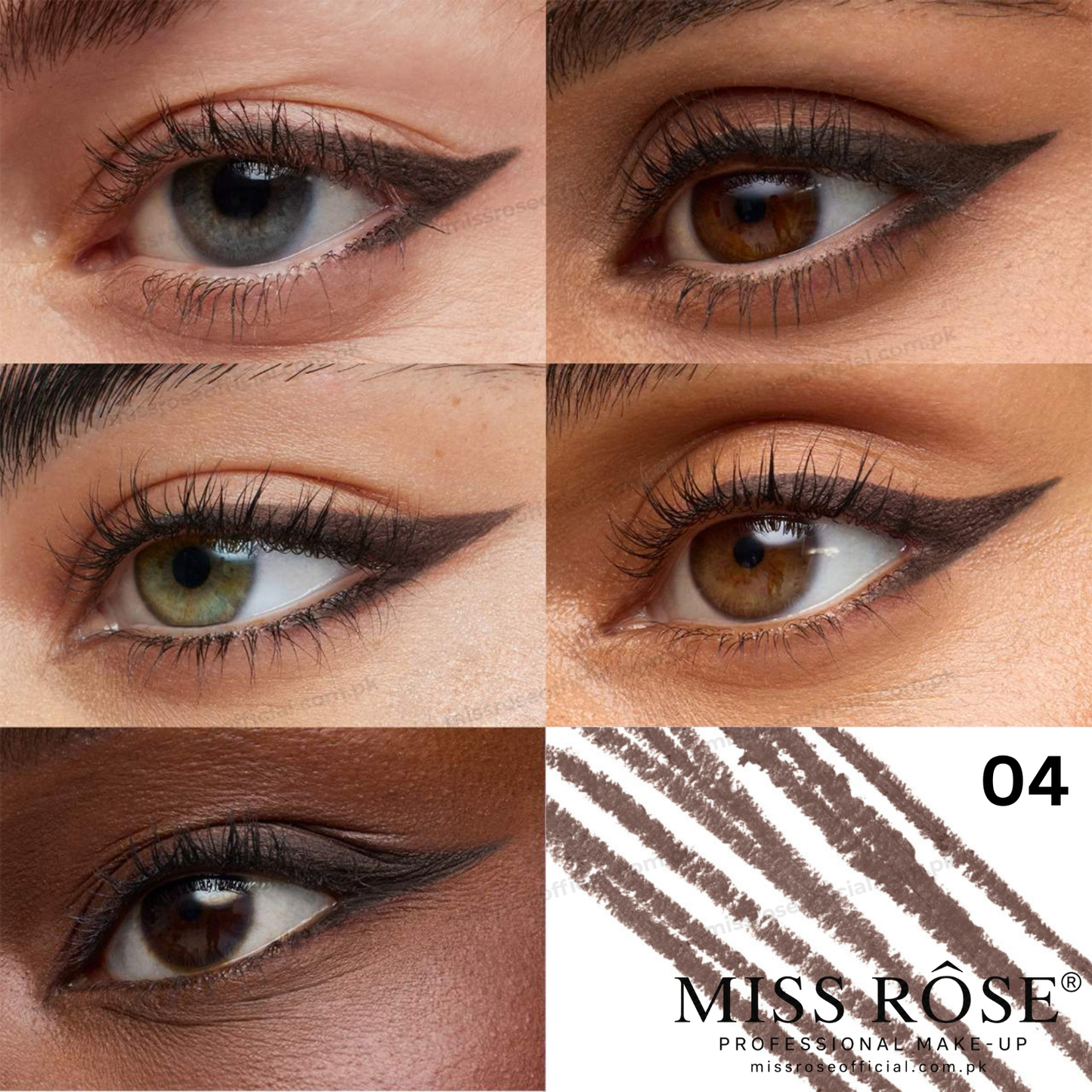 MISS ROSE® All-In-One Eyeliner / Eyebrow Pencil