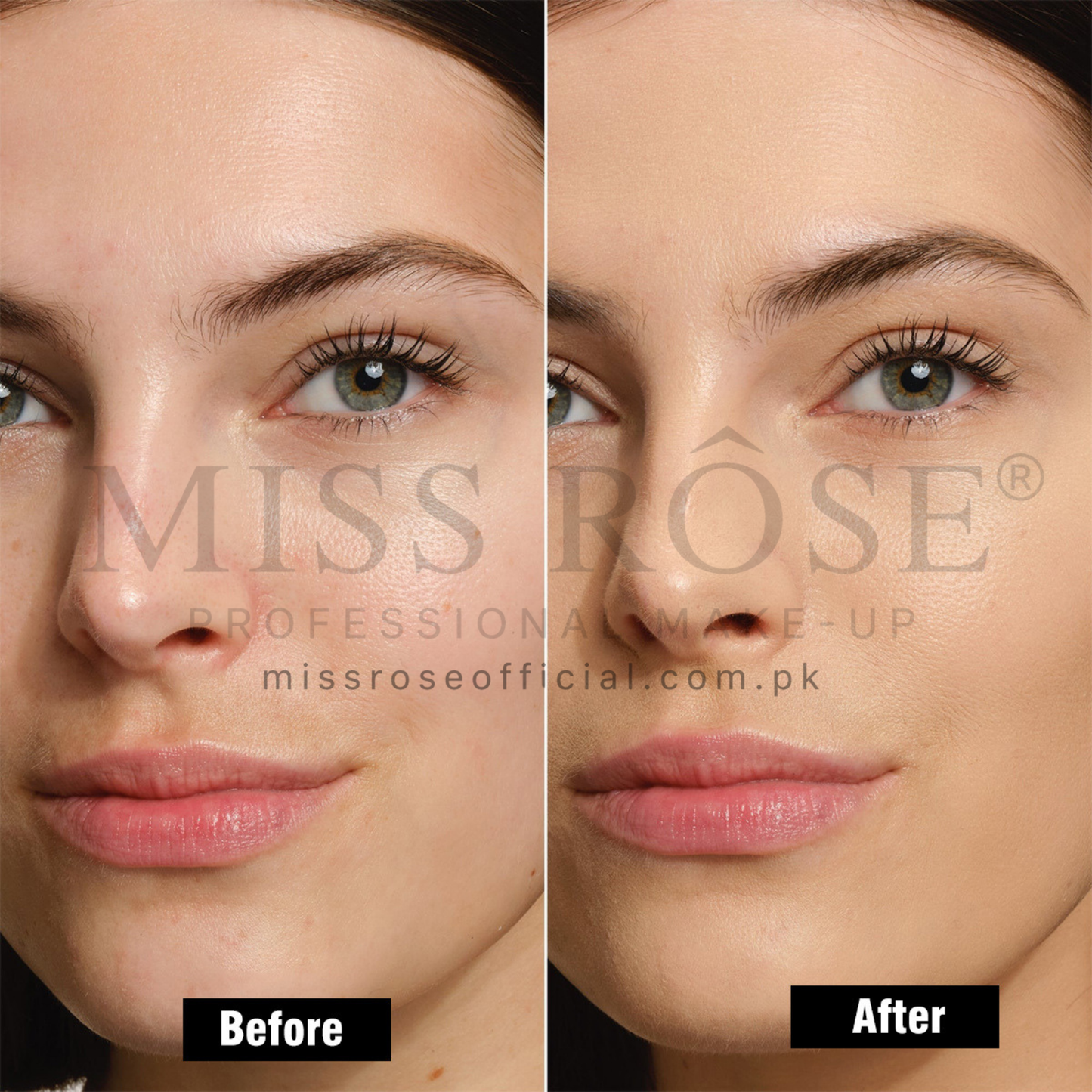 MISS RÔSE® Full Coverage Matte Foundation 