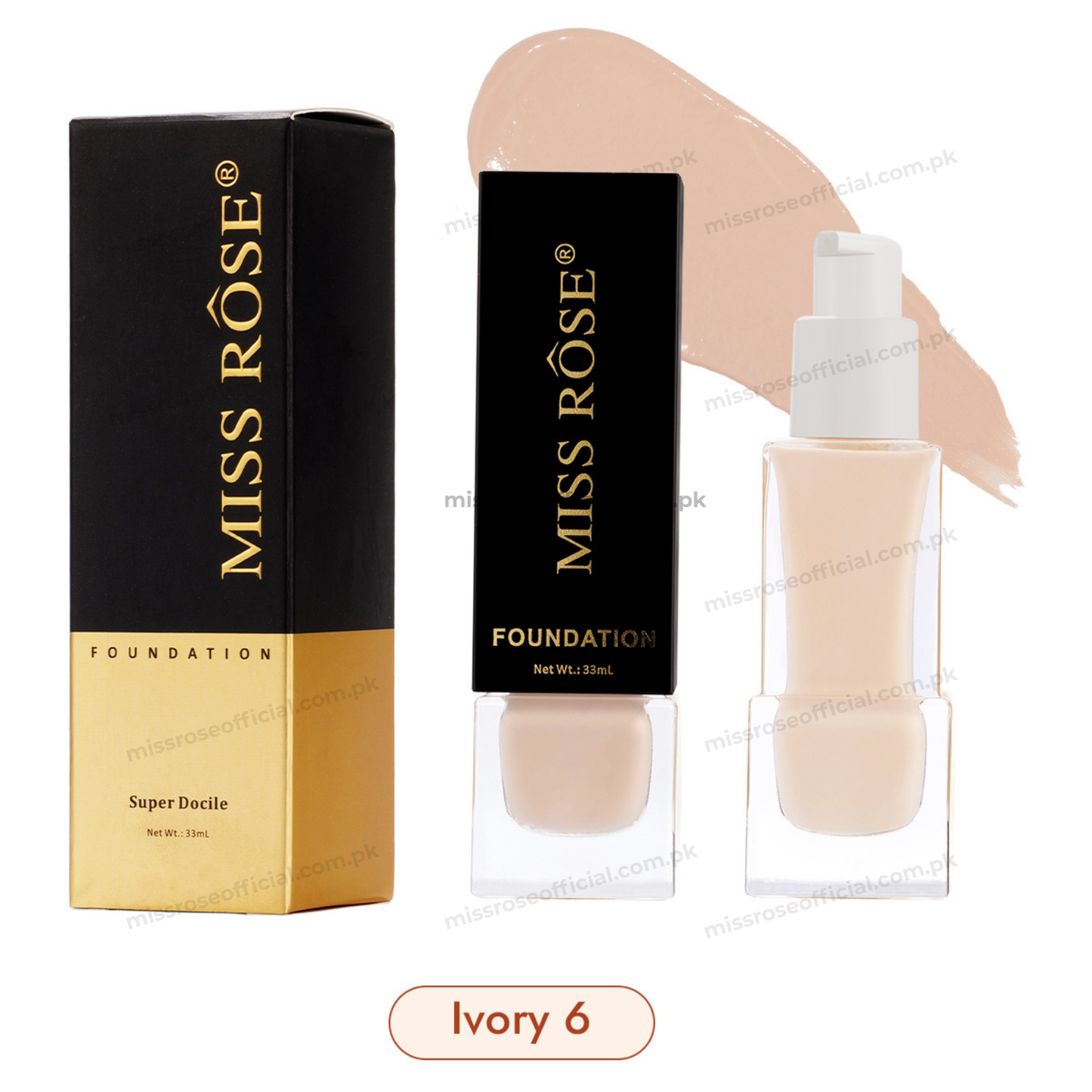 MISS RÔSE® Super Docile Foundation