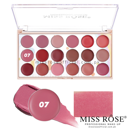 Miss Rose 18 Color Lipstick Kit (NEW)