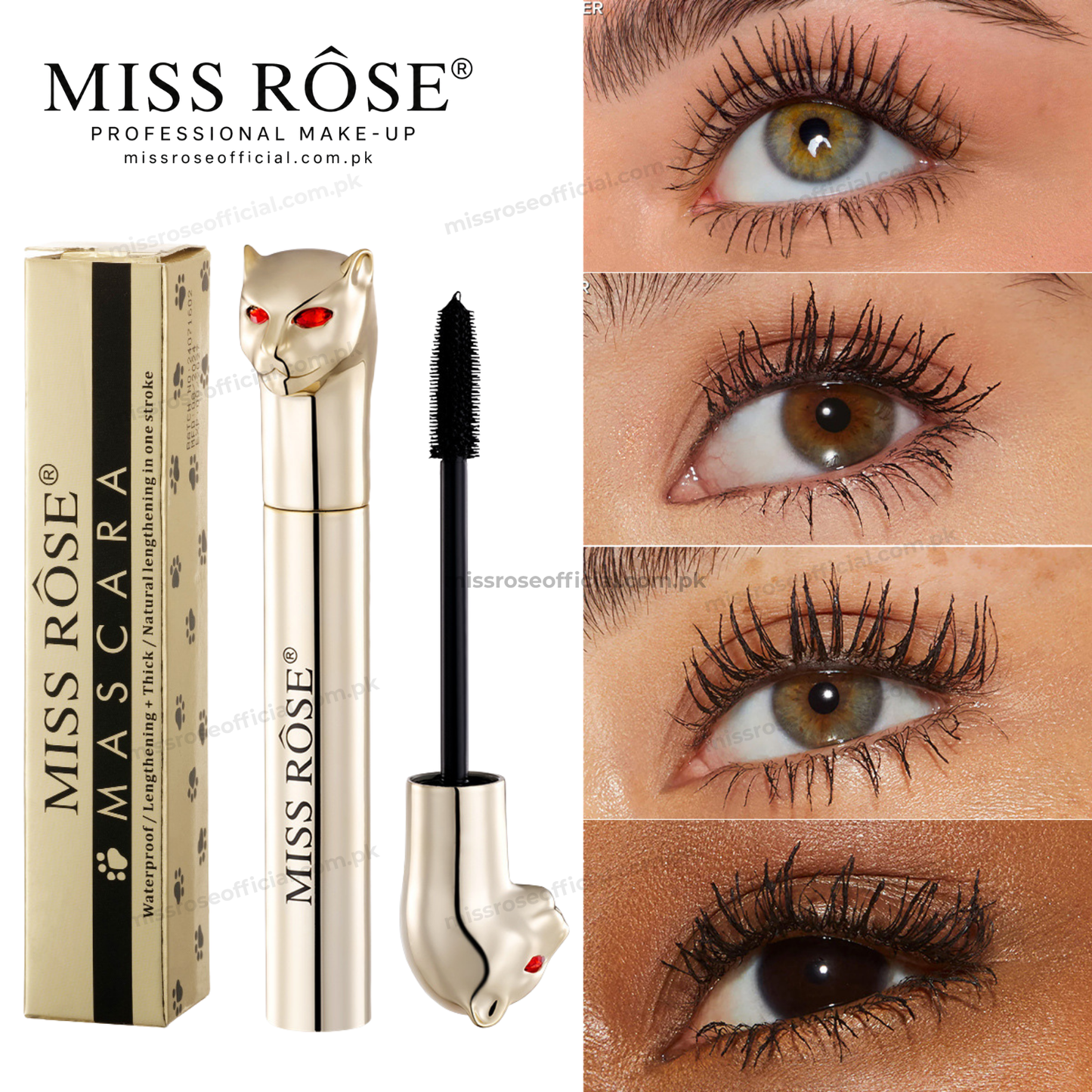 MISS RÔSE® Panther Mascara