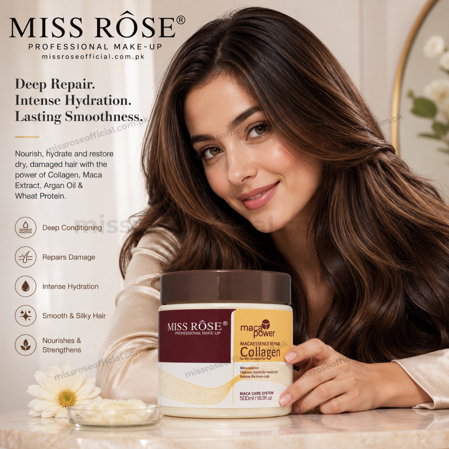 Miss Rose Collagen Hair Mask