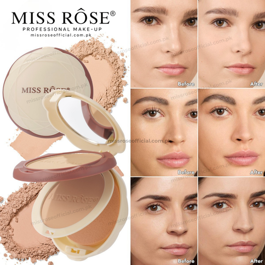 Miss Rose Oil Control Flawless Compact powder
