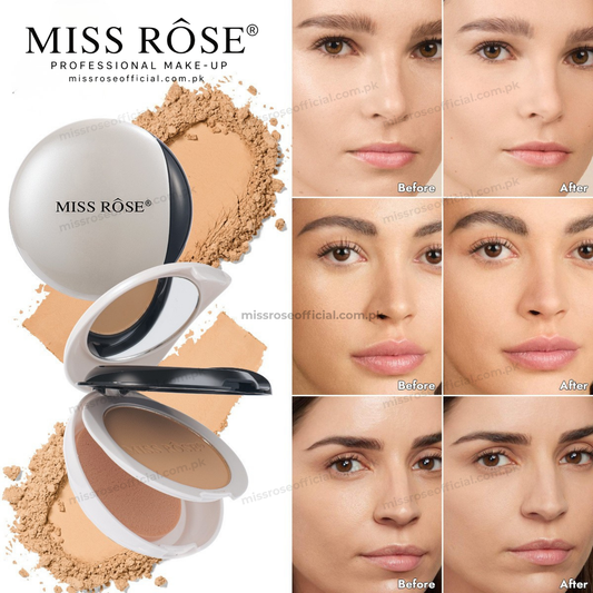 MISS RÔSE 2-in-1 Dual Tone Compact Powder