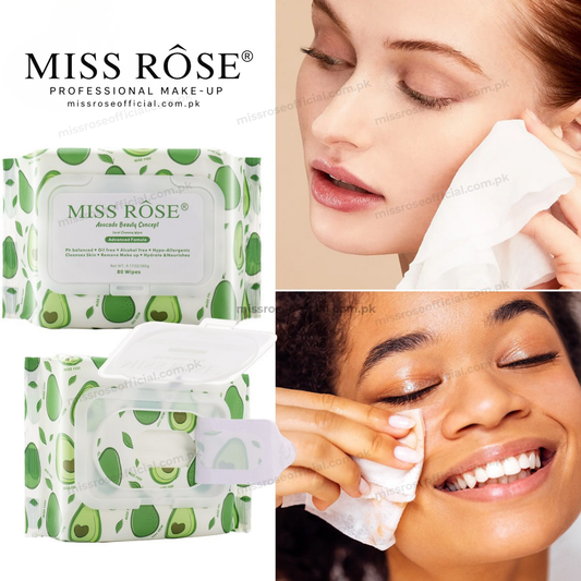 Miss Rose Facial Cleaning Wipes