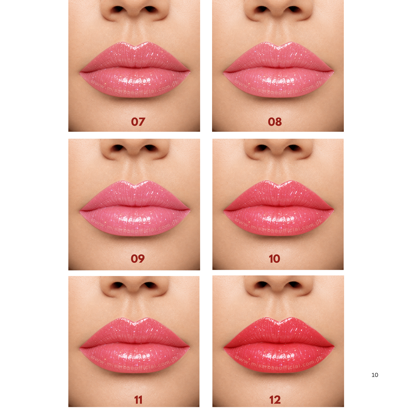 Lip Gloss Iced Texture Diamond