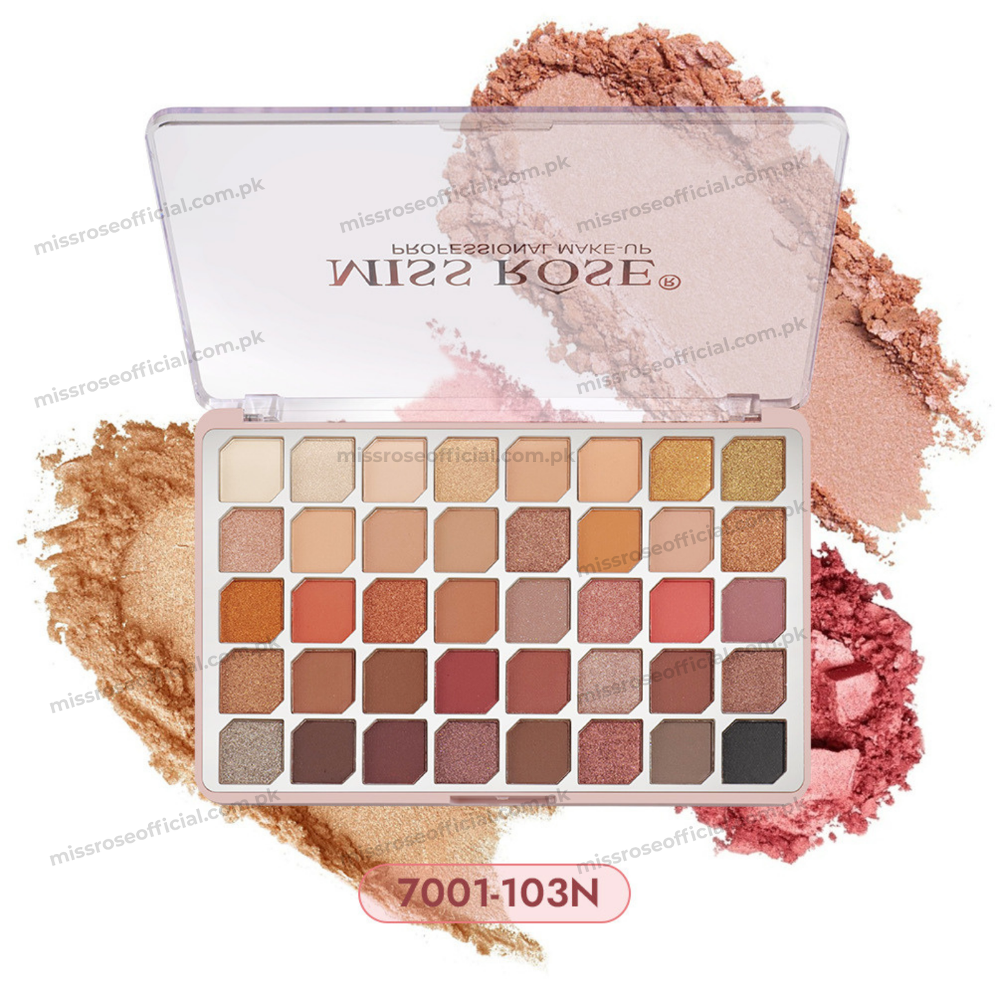 MISS RÔSE® 40-Color Eyeshadow Palette