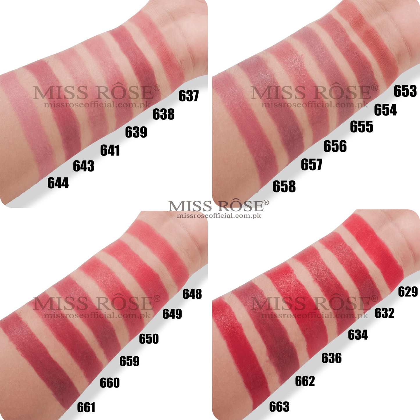 MISS RÔSE® Matte Lip Batom Stick