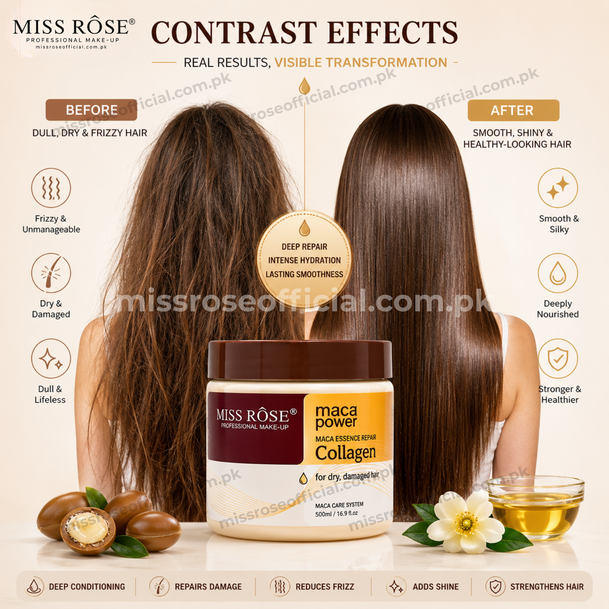 Miss Rose Collagen Hair Mask
