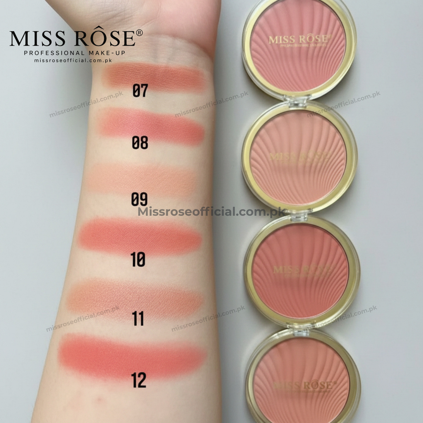 MISS RÔSE® Professional Fashion Blush