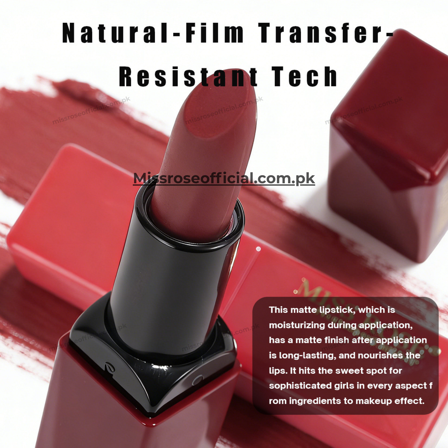 Miss Rose Matte Double Arcuate Lipstick