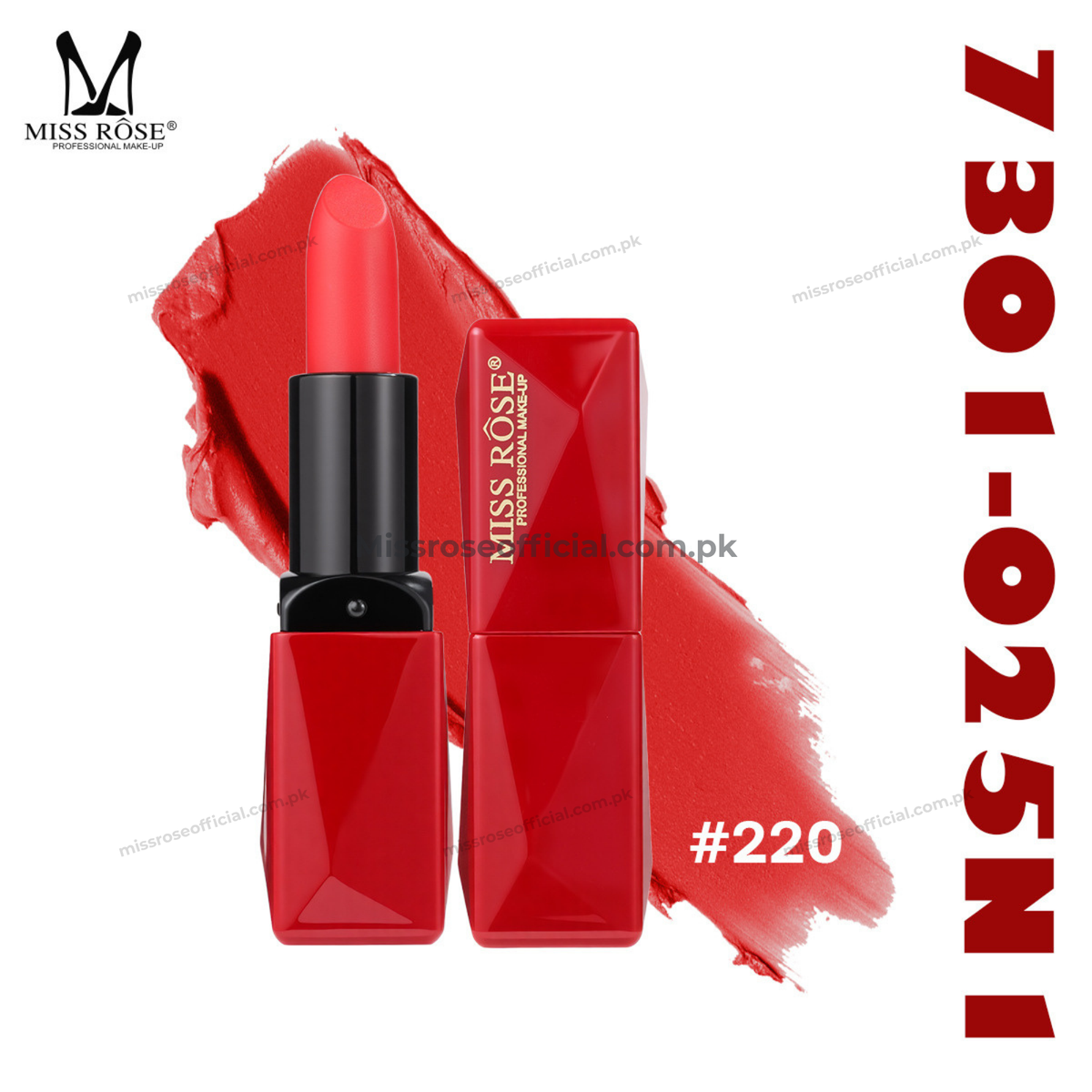 Miss Rose Matte Double Arcuate Lipstick