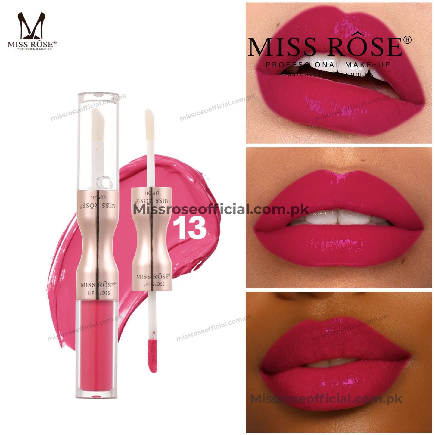 Lip Gloss & Lip Oil 2-in-1