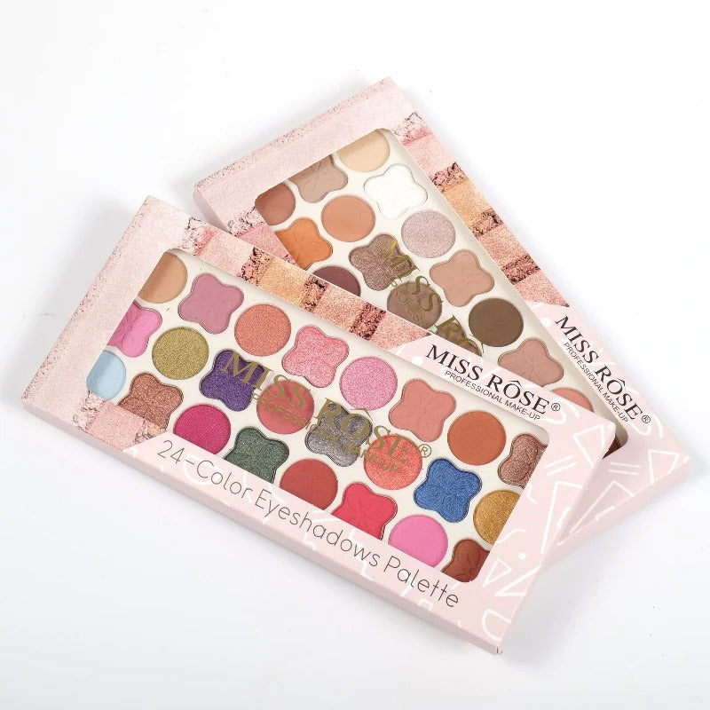 Miss Rose 24 Color Eyeshadow Palette