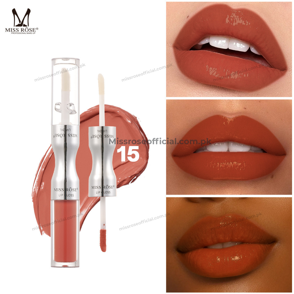 Lip Gloss & Lip Oil 2-in-1